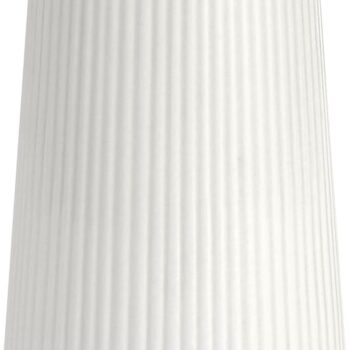White Ceramic Vase, Small and Cute Reed Vase