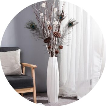 Large ceramic floor vase