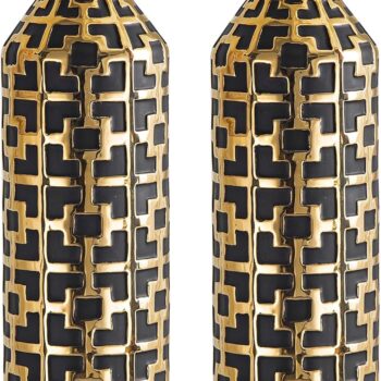 Ceramics Vases Set of 2, 24.4 inch Tall Floor Vases for Home Decor