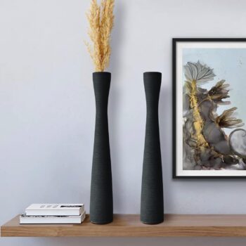 Tall ceramic vase